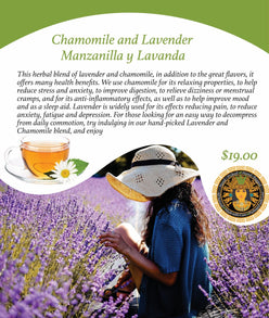 Chamomile Lavender Herbal Blend - Premium Calming effects Improved digestion Menstrual cramps Mood enhancer from Ylla BIO - Just $19! Shop now at Ylla BIO