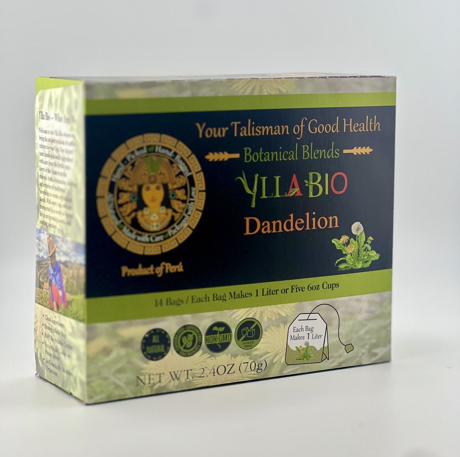 Andean Dandelion - Premium Herbal Blend from Ylla BIO - Just $18! Shop now at Ylla BIO