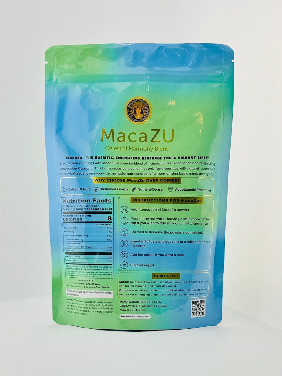 MacaZU - Your Enlightened Energy Drink