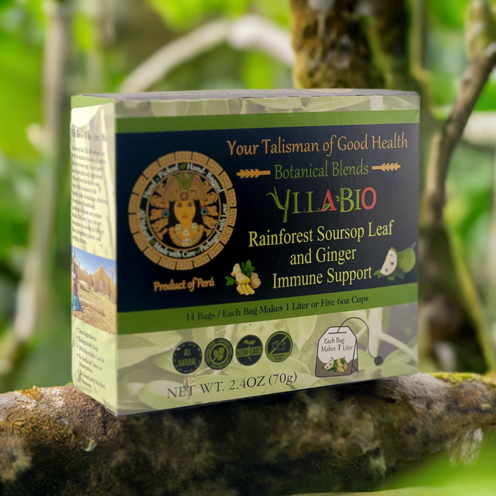 Amazon Rainforest Soursop Ginger - Premium Herbal Blend from Ylla BIO - Just $24! Shop now at Ylla BIO
